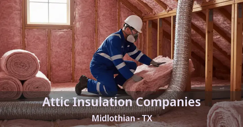 Attic Insulation Companies Midlothian - TX