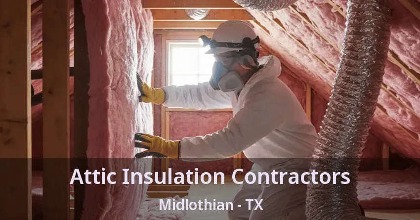 Attic Insulation Contractors Midlothian - TX