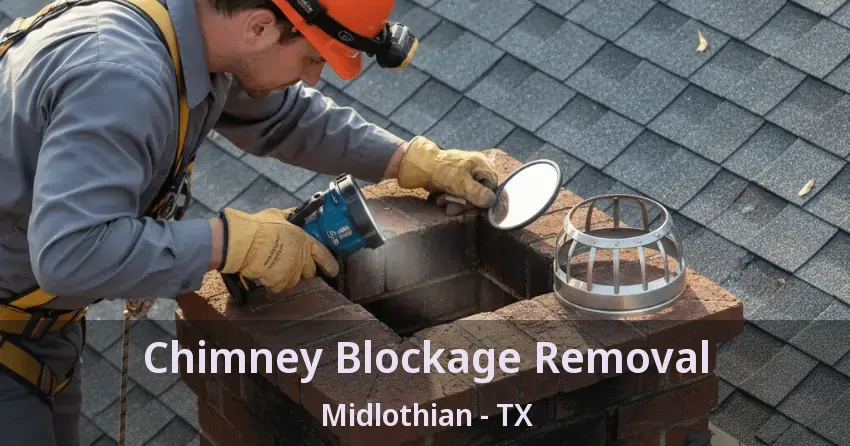 Chimney Blockage Removal Midlothian - TX