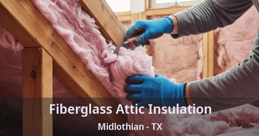 Fiberglass Attic Insulation Midlothian - TX