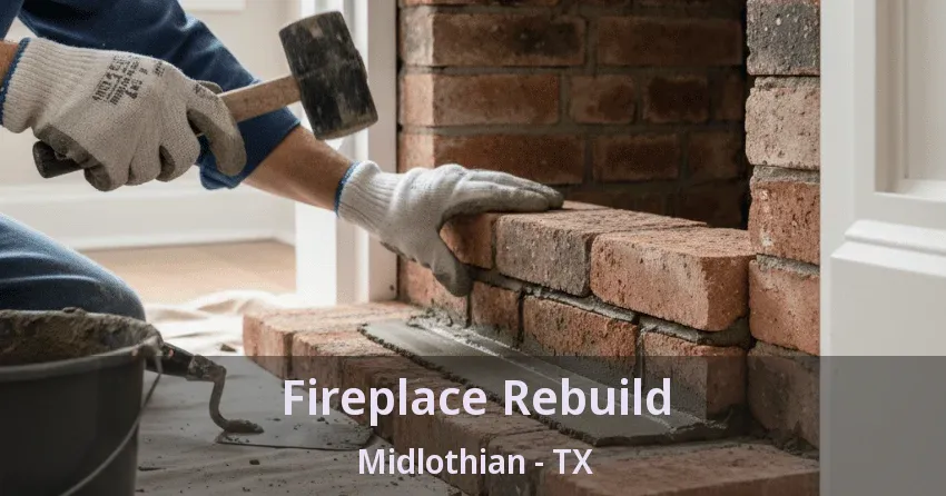Fireplace Rebuild Midlothian - TX