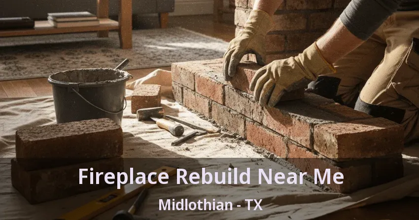 Fireplace Rebuild Near Me Midlothian - TX Fireplace Rebuild Near Me Midlothian - TX