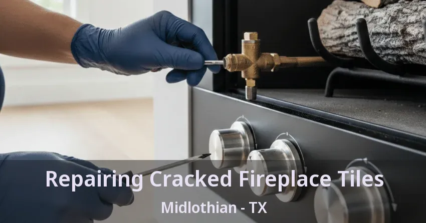 Repairing Cracked Fireplace Tiles Midlothian - TX Repairing Cracked Fireplace Tiles Midlothian - TX