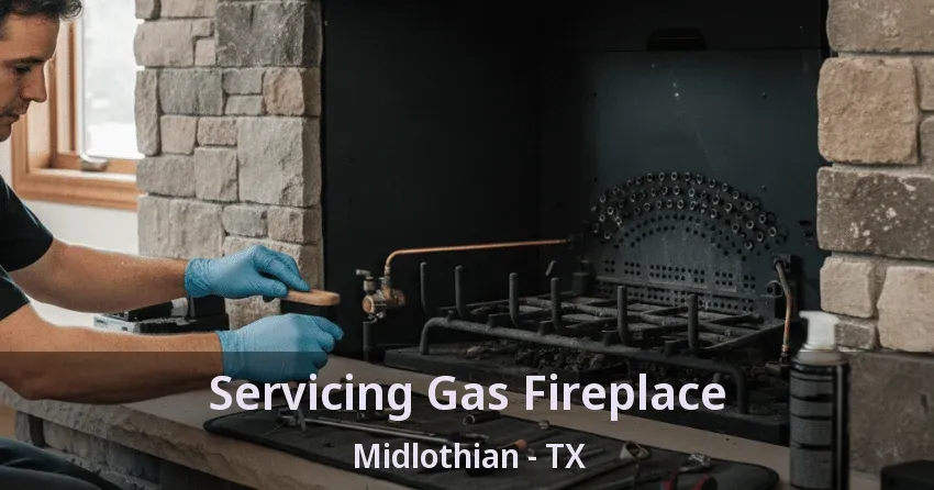 Servicing Gas Fireplace Midlothian - TX
